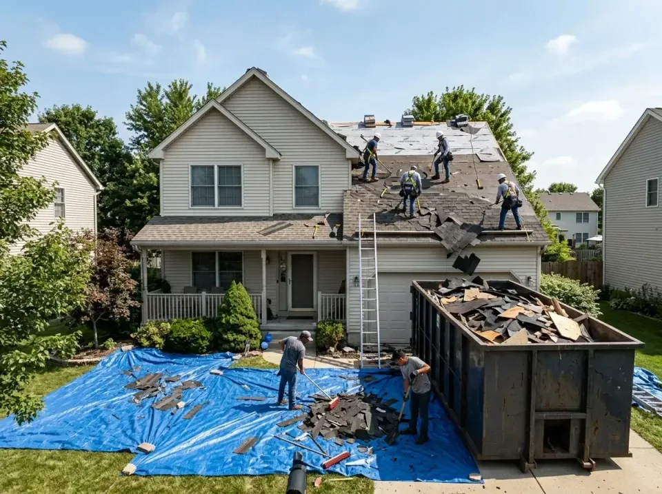 roof-replacement-debris-remova-004 — frequently asked questions, Cheapest Dumpster Rentals in Salem Heights, OH